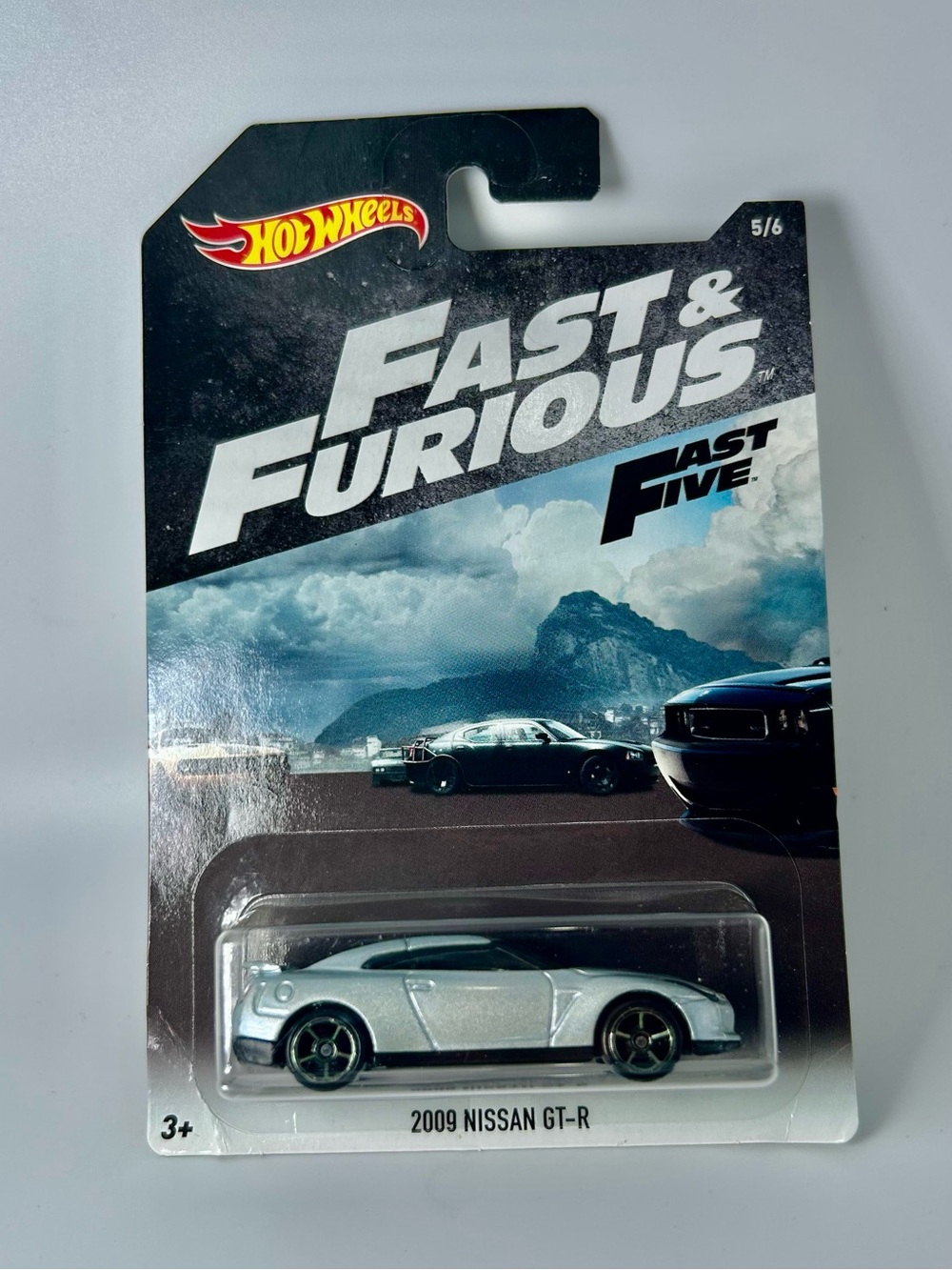 2018 Hot Wheels Fast & Furious Fast Five 2009 Nissan GT-R Walmart Exclusive 5/6